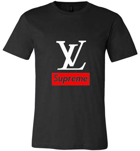 supreme x louis vuitton tee shirt